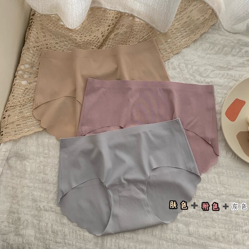 2020年夏の新作無地下着スリーピースシームレスアイスシルクトライアングルパンツボトミングショーツ 1号婦人36533982908