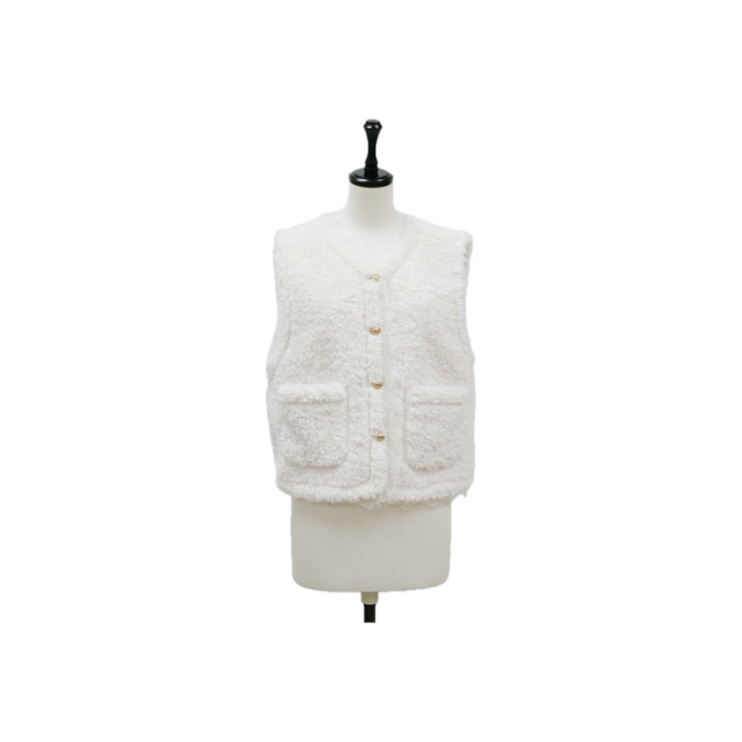 BeBeod べベッド　Lace docking boa vest TOPS | BéBéoD