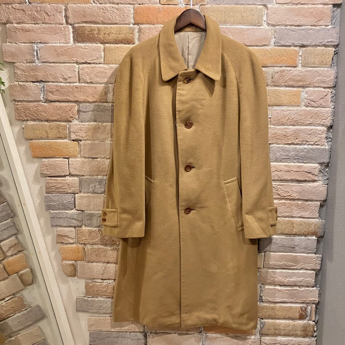 Chester Barrie イングランド製 カシミアステンカラーコート 