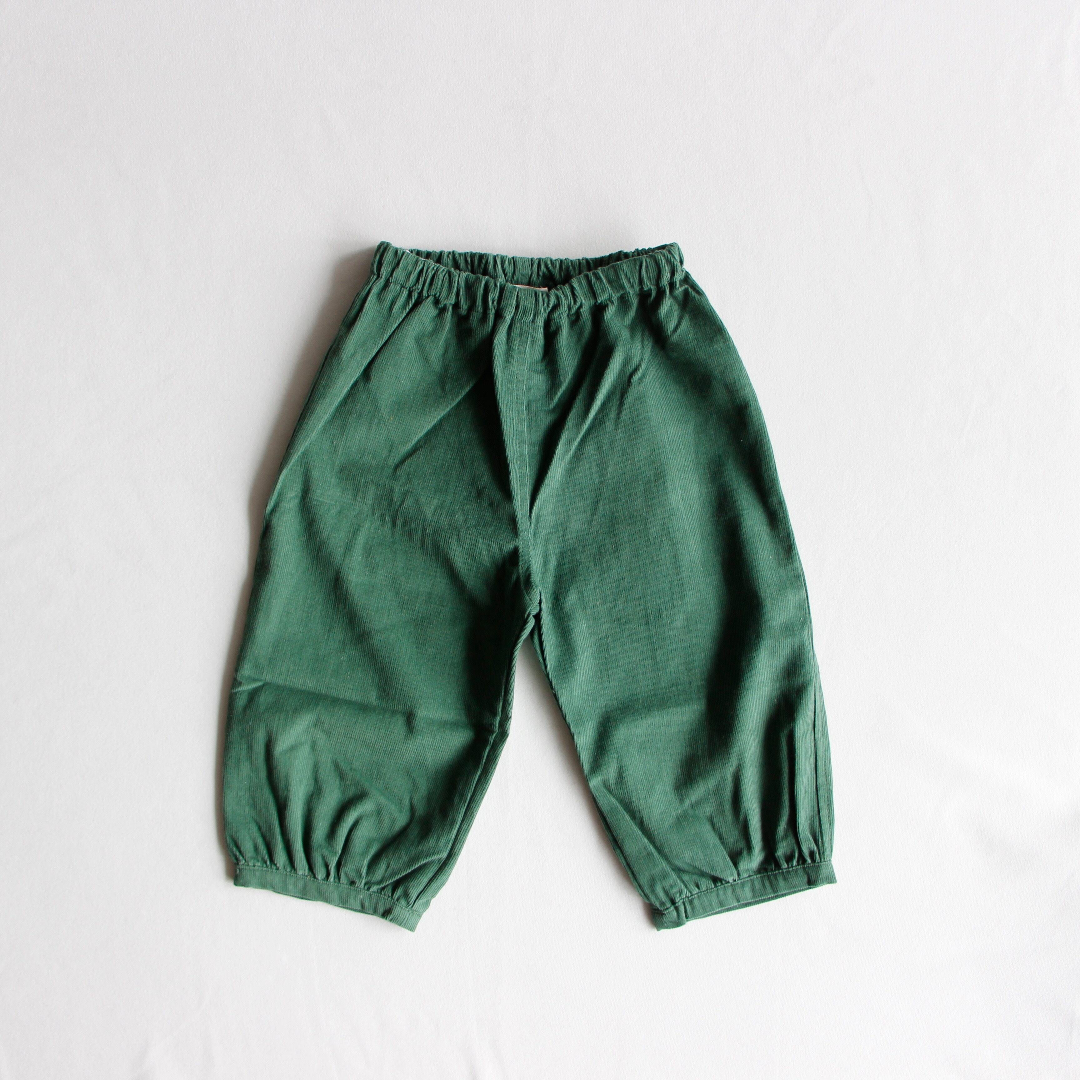 《AS WE GROW 2018AW》Bubble Pants / green / 6-18M