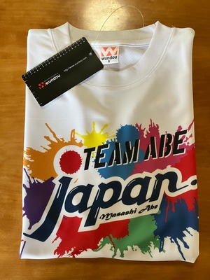 TEAME ABE Tシャツ　白