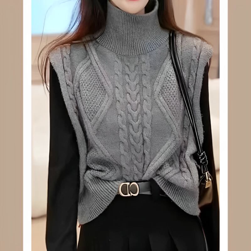 前後2WAYハイネックベスト E00395