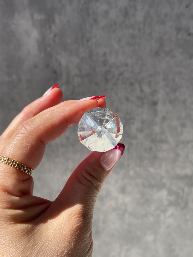 高透明 ブラジル・セラ・デ・カブラル産 レムリアン ヴォーゲルワンド｜一点物