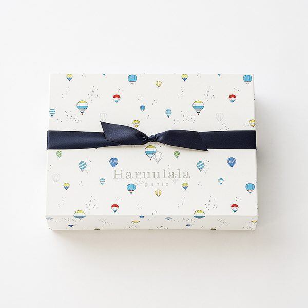 Haruulala　出産祝いギフトセット　スタイ+ショートパンツ　自由飛行