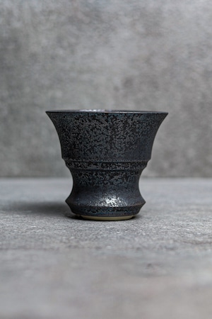 goblet pot -黒煌- M