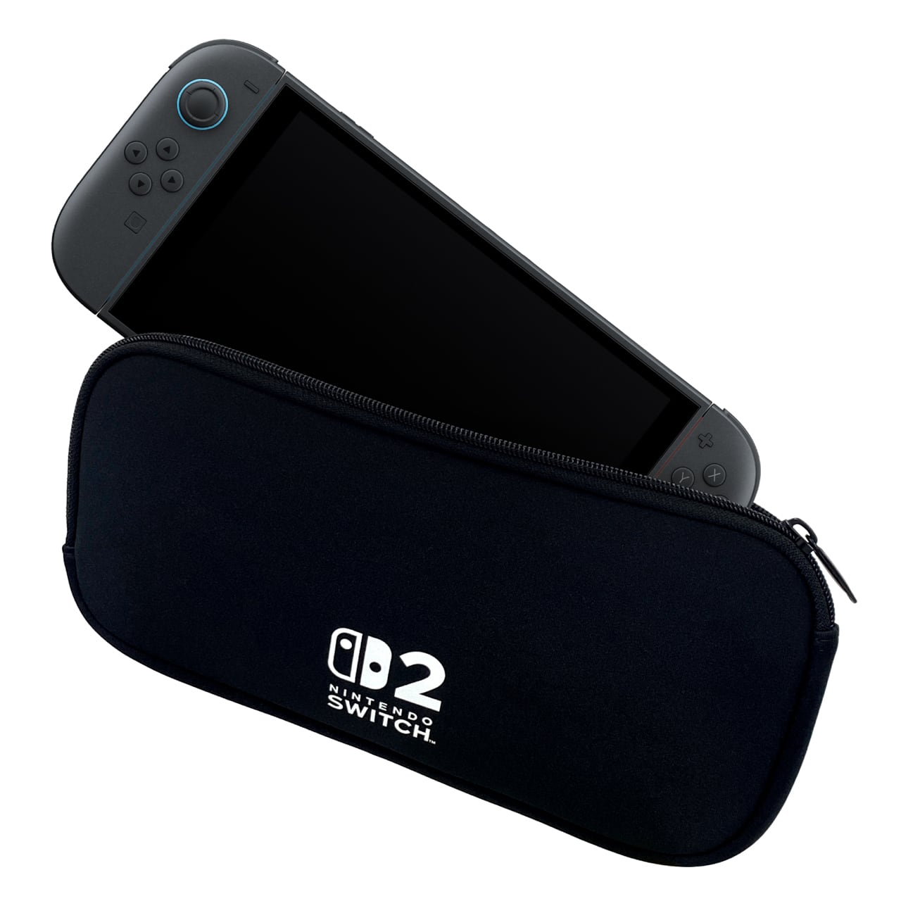 ソフトポーチ for Nintendo Switch 2 /BLACK /RED | ilexdirect