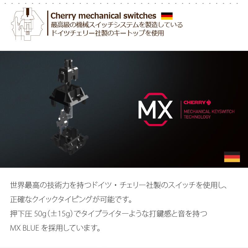 タイプライター風レトロキーボードPENNA-ペナ- | ajaxmart