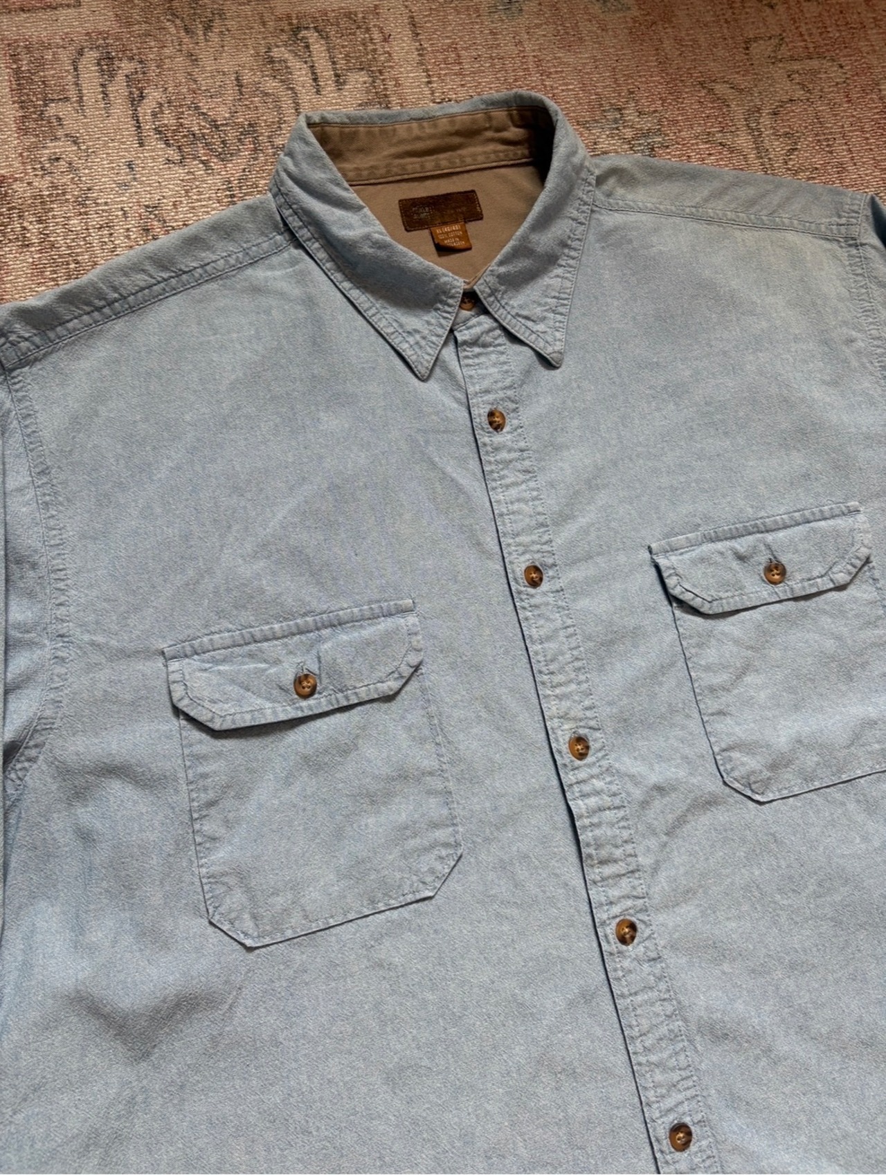 FADED GLORY / chambray shirts