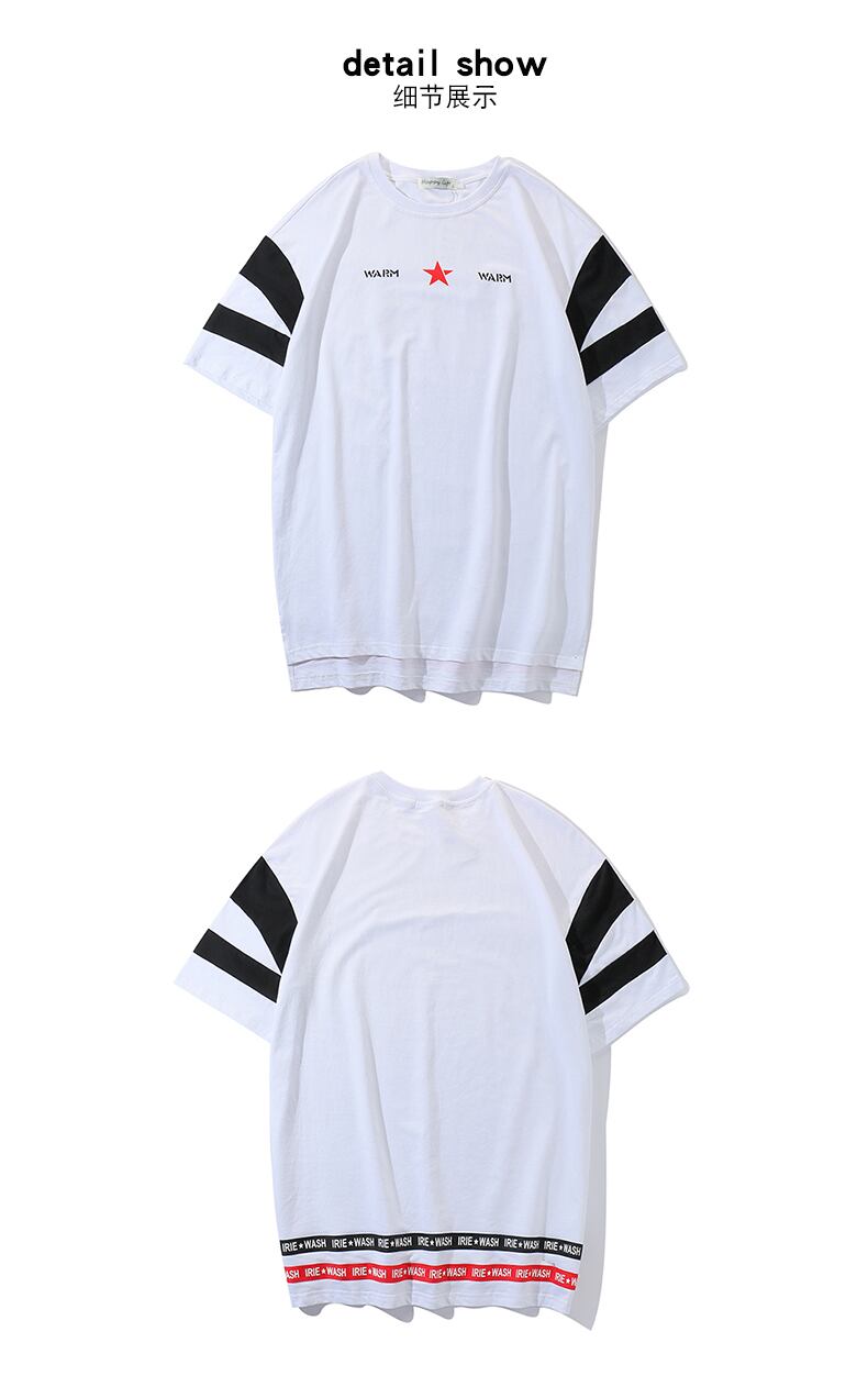 全2色 Tシャツ カットソー プリント カジュアル ストリート 