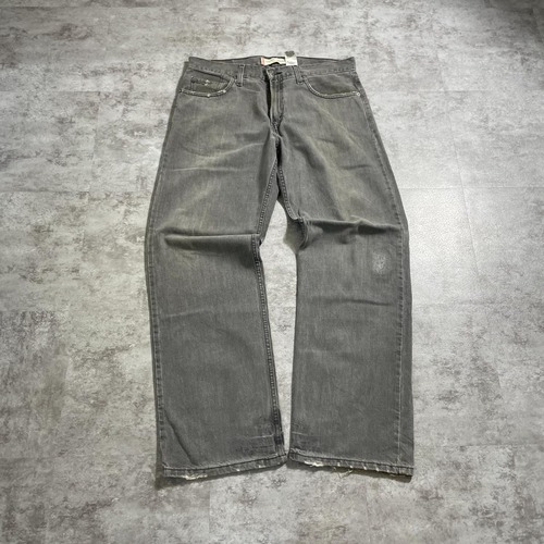 【W34 L32】 メキシコ製 usa levi's 先染ブラック 529