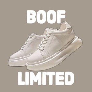 BOOF Leather Sneaker White