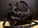 超レア◆BALENCIAGA バレンシアガ ジャイアントヴェロ ハンドショルダー2way レザー バッグ 黒x金◆ エディターズラインから希少なヴェロ♪  Yahoo!かんたん決済