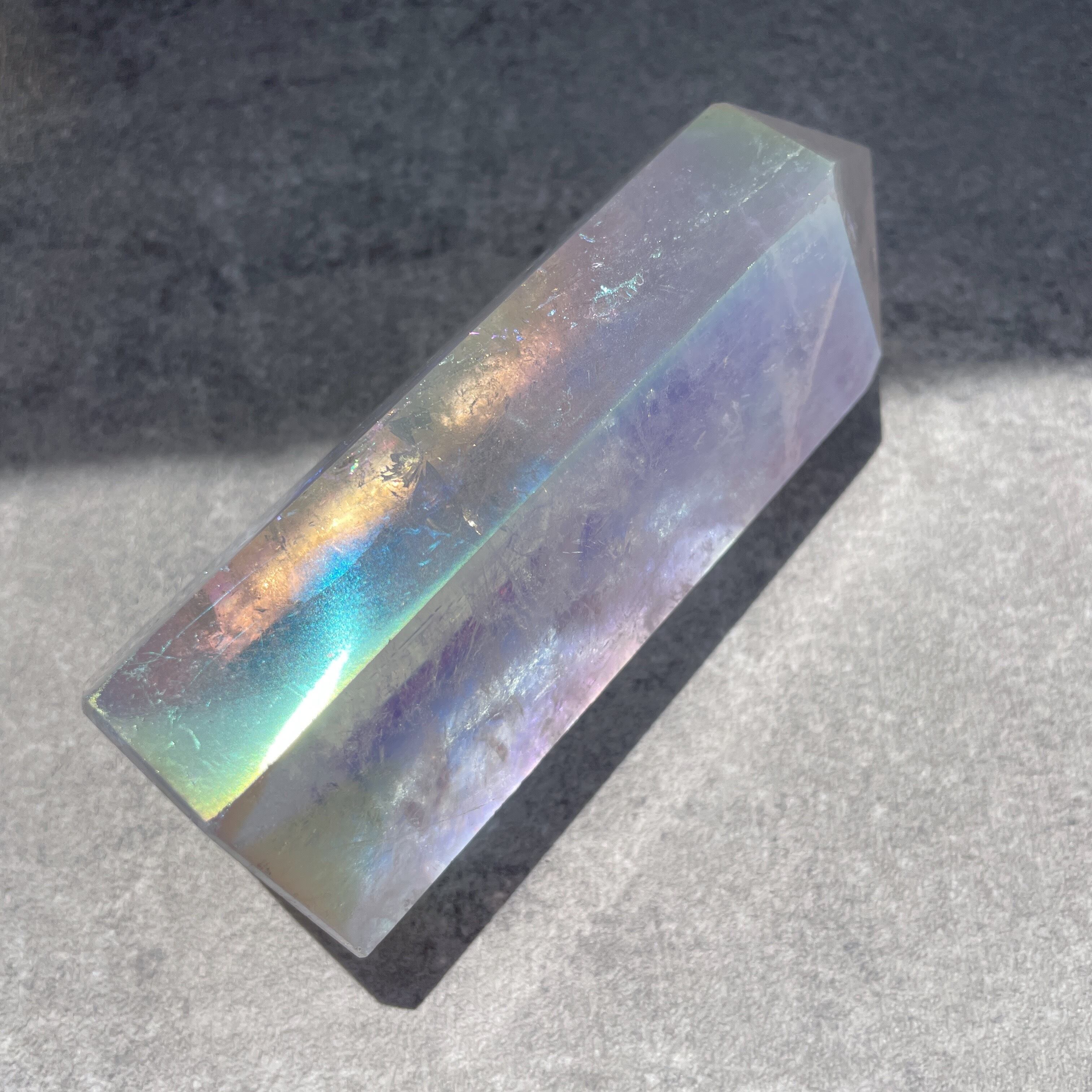 エンジェルオーラクォーツ タワー75✧Aura Quartz ✧天然石・鉱物