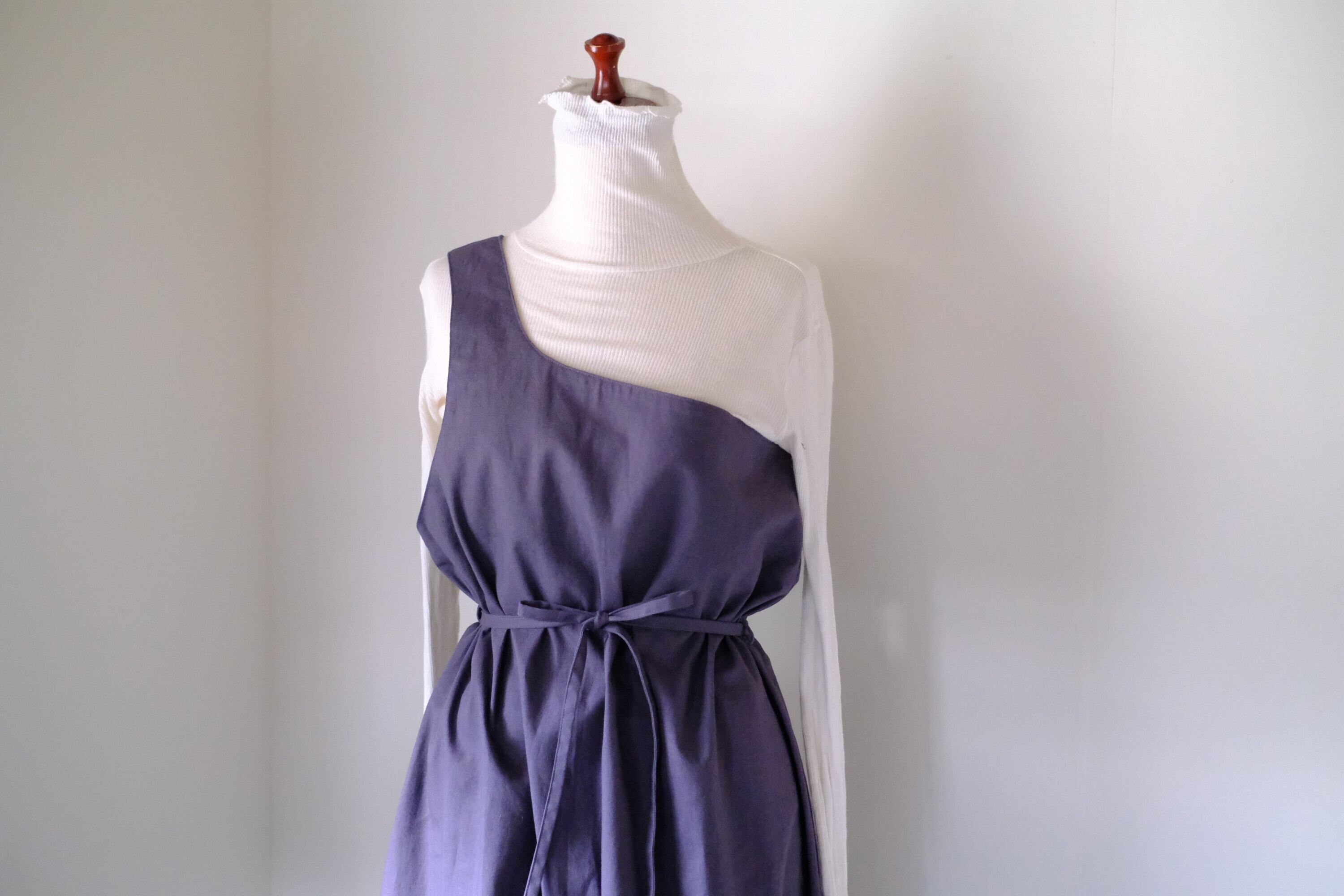 ワンショルダーワンピース cl-169