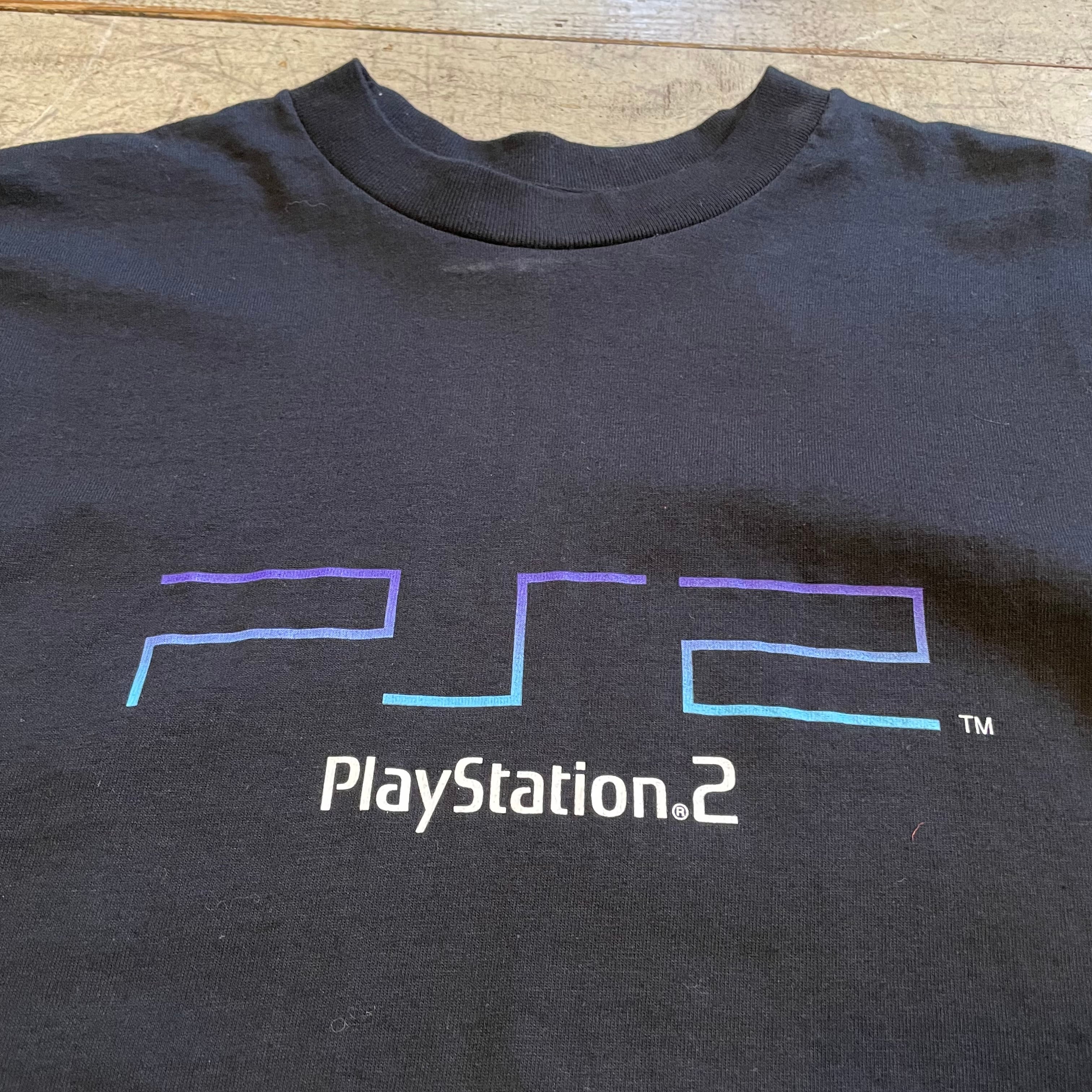 00s PlayStation2 T-shirt | What’z up powered by BASE