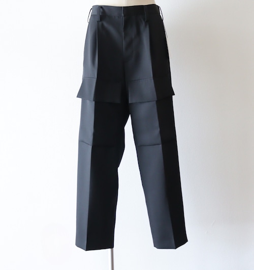 Ujoh " Front Pocket Work PNT ( BLACK )"