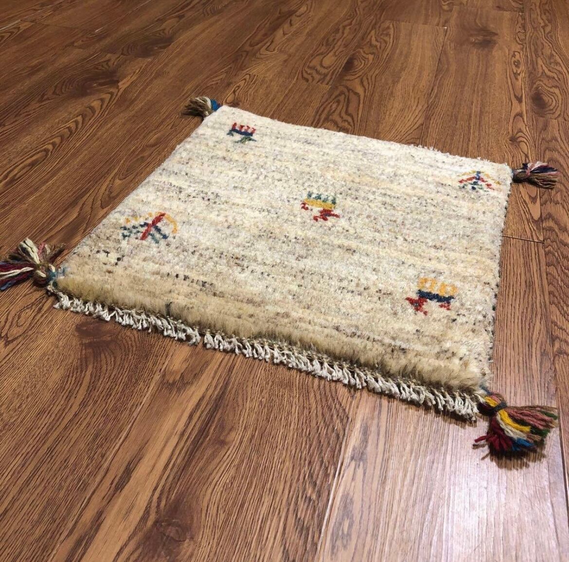 ペルシャギャッベ (ギャベ) チェアマット 椅子の座布団 No.GS-1372