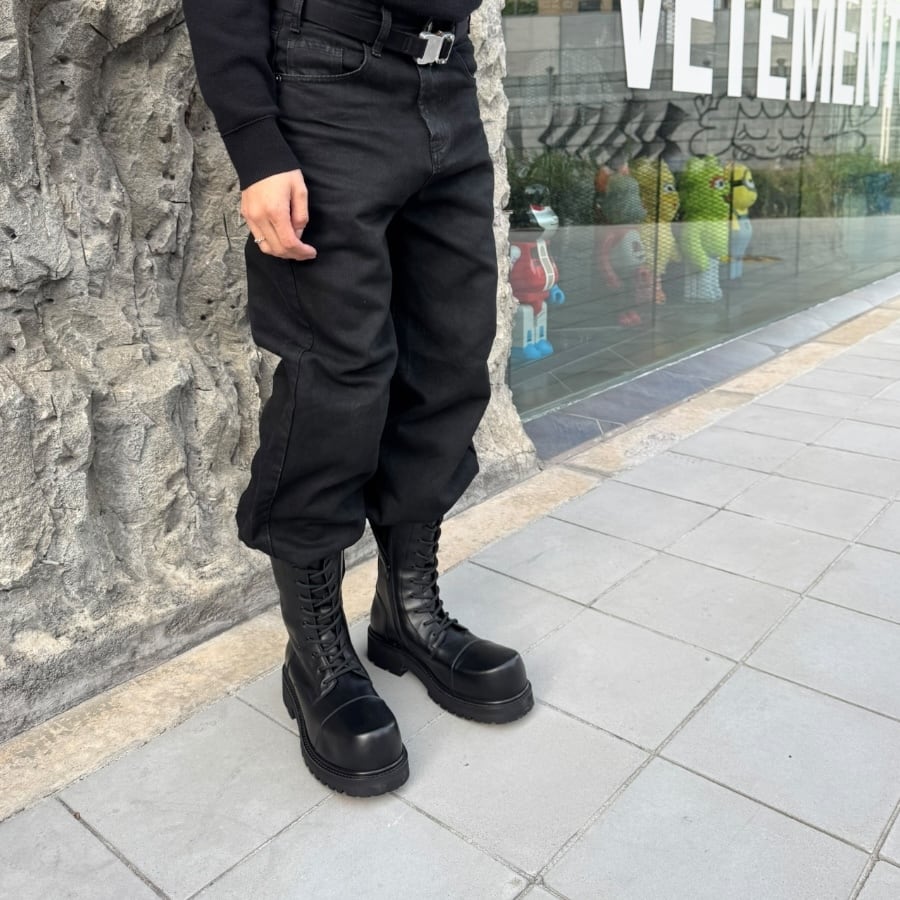 VETEMENTS】STOMP COMBAT BOOT | AYIN