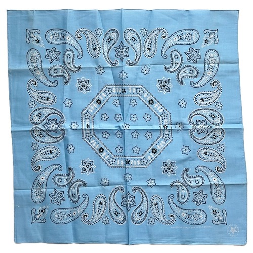 【Deadstock】80~90s RN13962 オクタゴン ヴィンテージ バンダナ　⑤