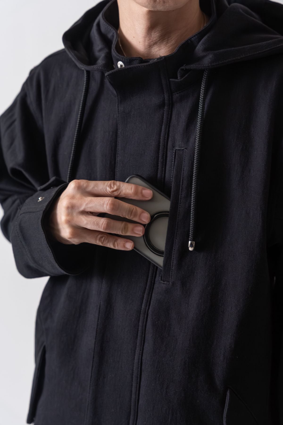 極数量限定】オールウェザーデニムコート-BLACK- / ALL WEATHER COAT