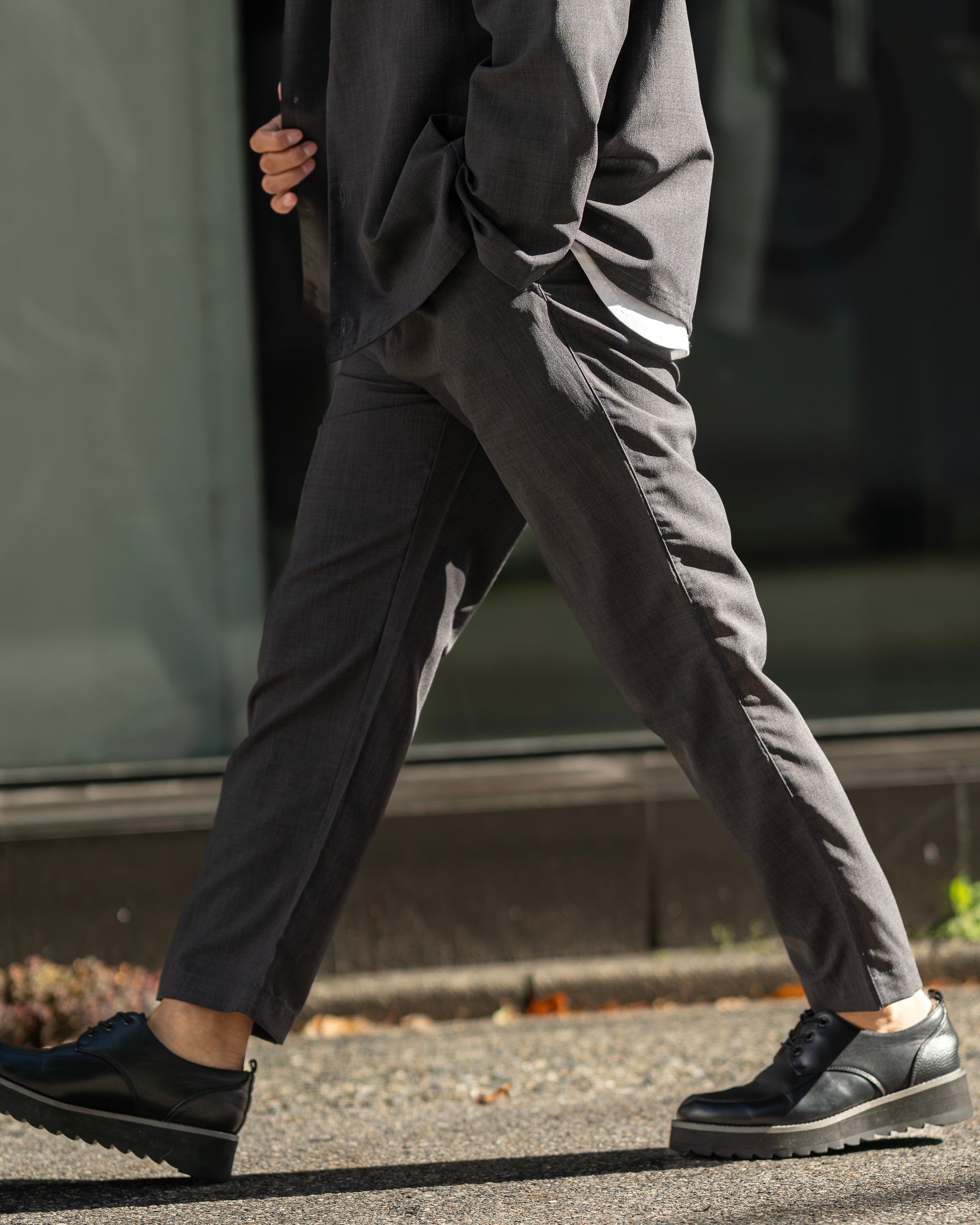 Linen-Like Easy Pants［aw-m0023］イージーパンツ | AMUY TRYSBAY
