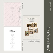 予約枠購入済の方専用:profile book "le rêve doux" (normal/prime)