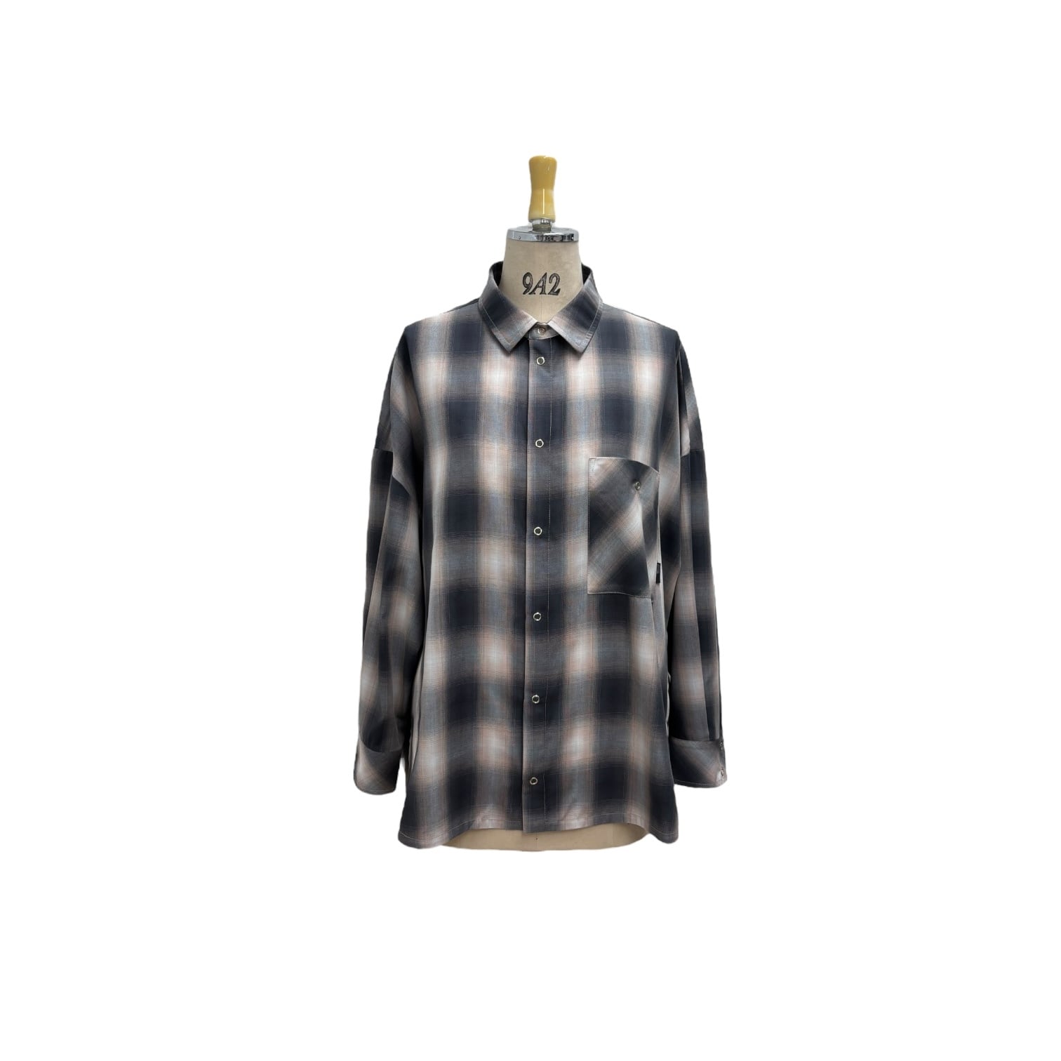 コットンチェックシャツ 816341 ayane アヤン 2026年2月初旬~中旬入荷予定 11月展示会