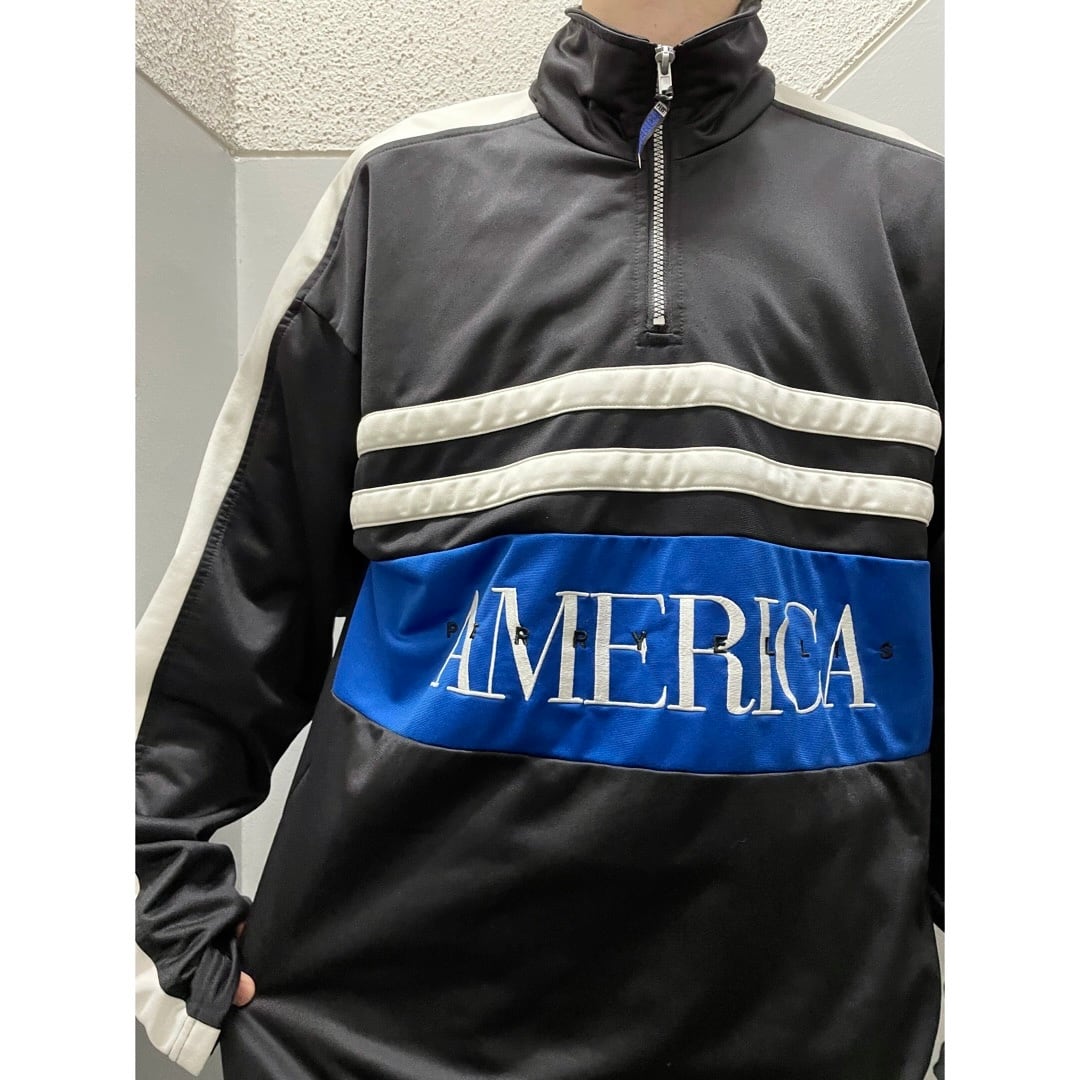 90's PERRY ELLIS AMERICA ジャージトップ | 古着屋 Boogie