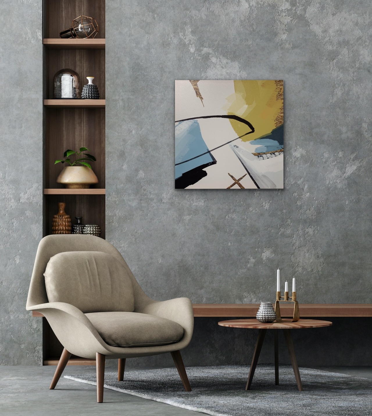 絵画/アートパネル/インテリア/モダン/北欧/おしゃれ　アートパネル 3点セット