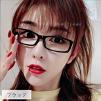 コスプレ小物 伊達眼鏡 ダテメガネ フレームメガネ 眼鏡フレーム メンズ レディース 男女兼用 ユニセックス 知的 キャラクター風 小道具 撮影用 なりきり仮装 めがね 赤縁 黒縁 めがね レンズありなし選べる　k0306-megane
