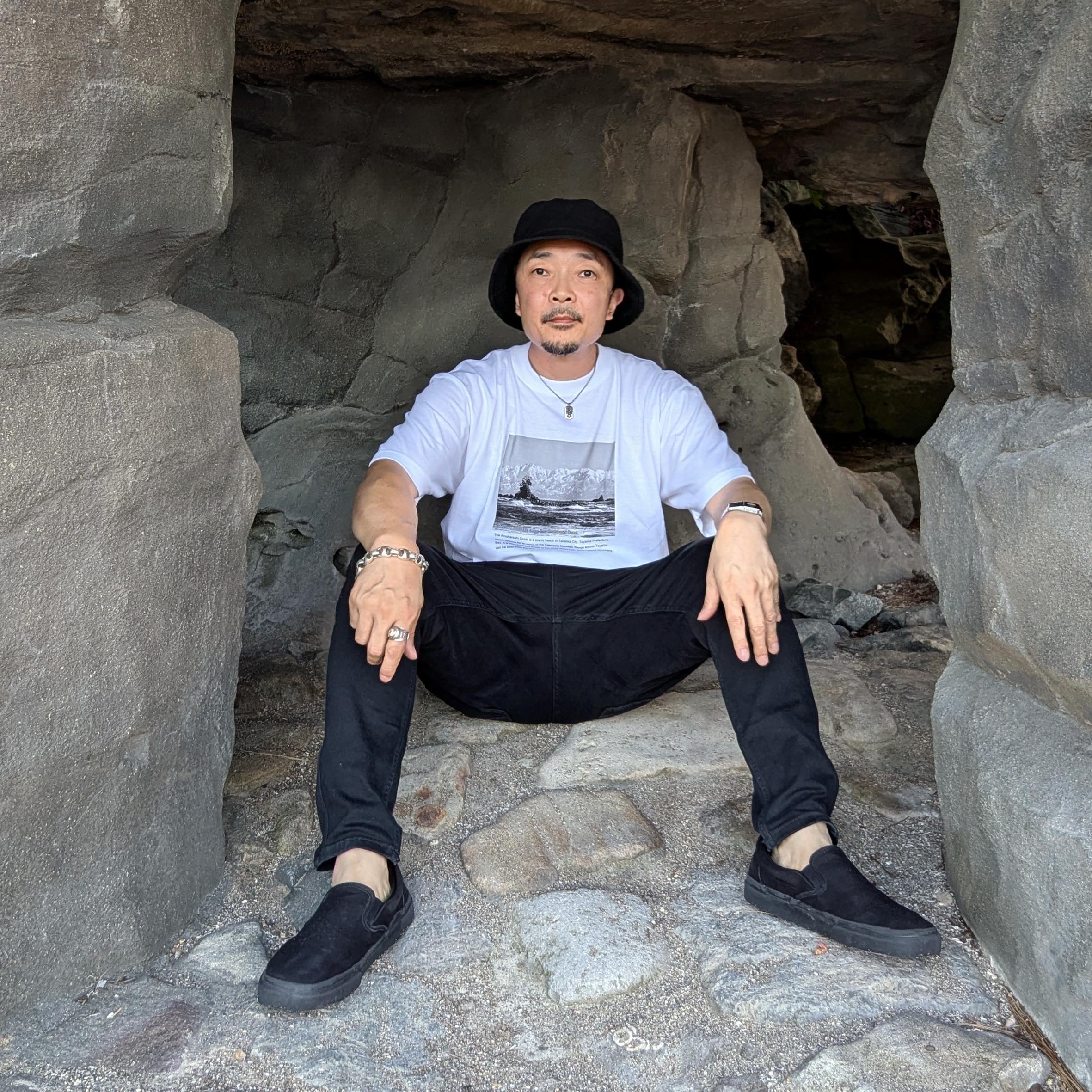 【富山百景シリーズ】Amaharashi coast Tシャツ【高岡市】