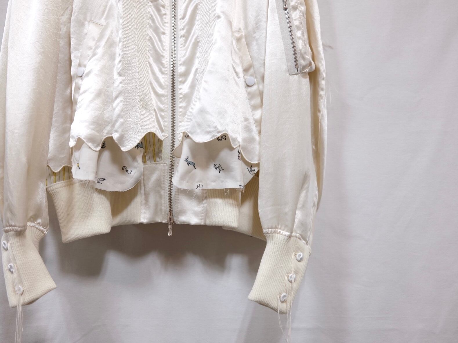 DIGAWEL” MA-1 (URU TOKYO×DIGAWEL) White” | Lapel online store DIGAWEL” MA-1 (URU TOKYO×DIGAWEL) White” | Lapel online store