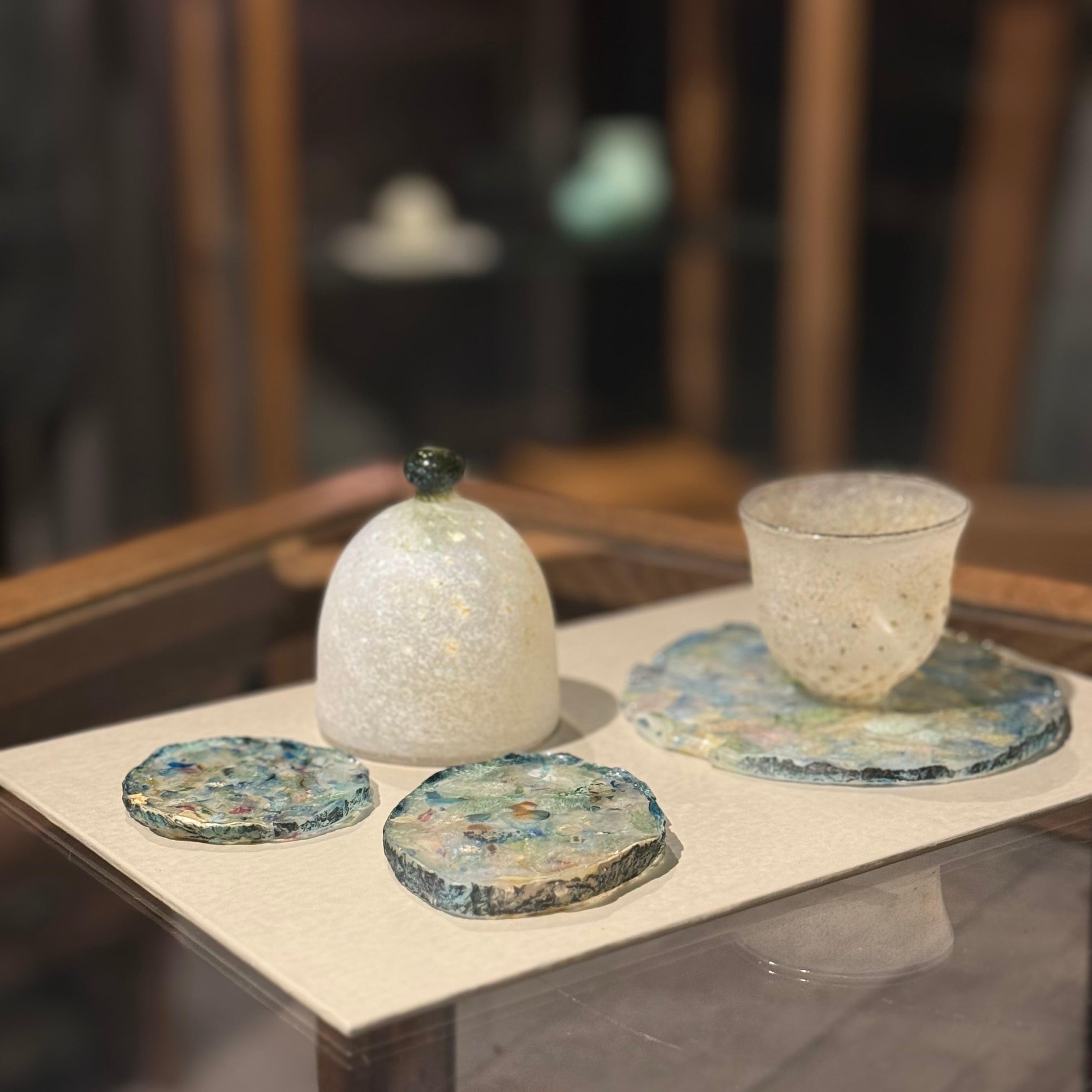 橋村野美知 丸いオブジェ S | gallery 一白