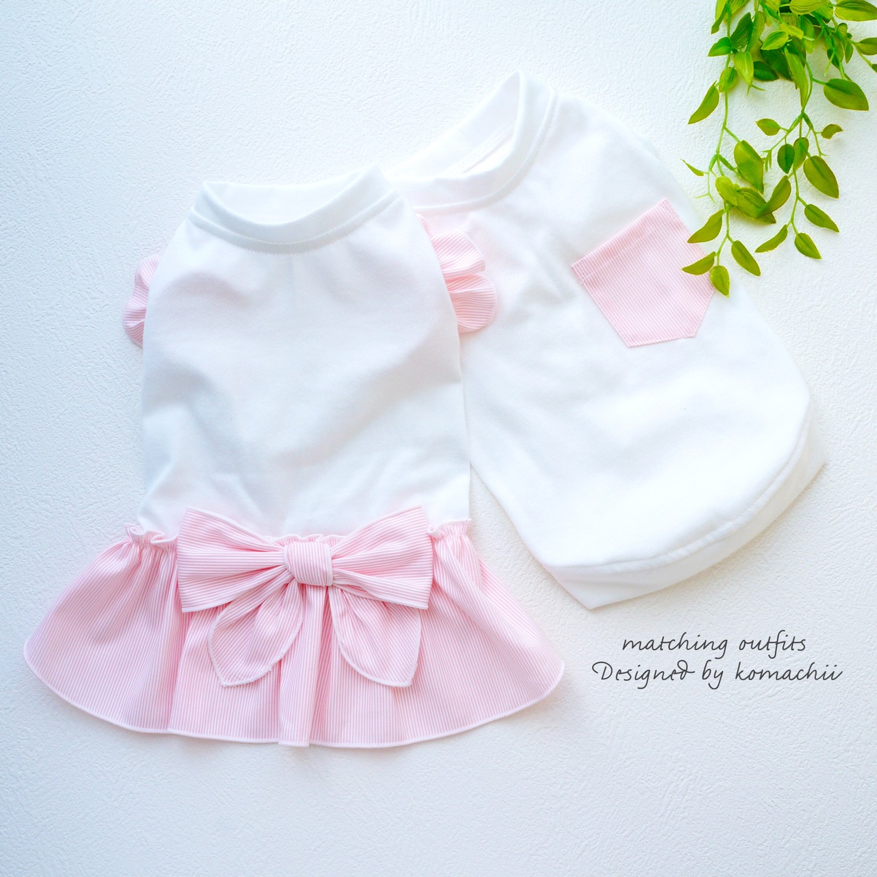 (E)ネクタイリボン付きタンクトップ