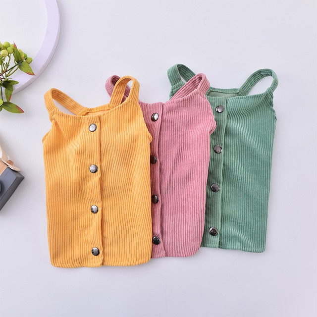 コール天サロペット