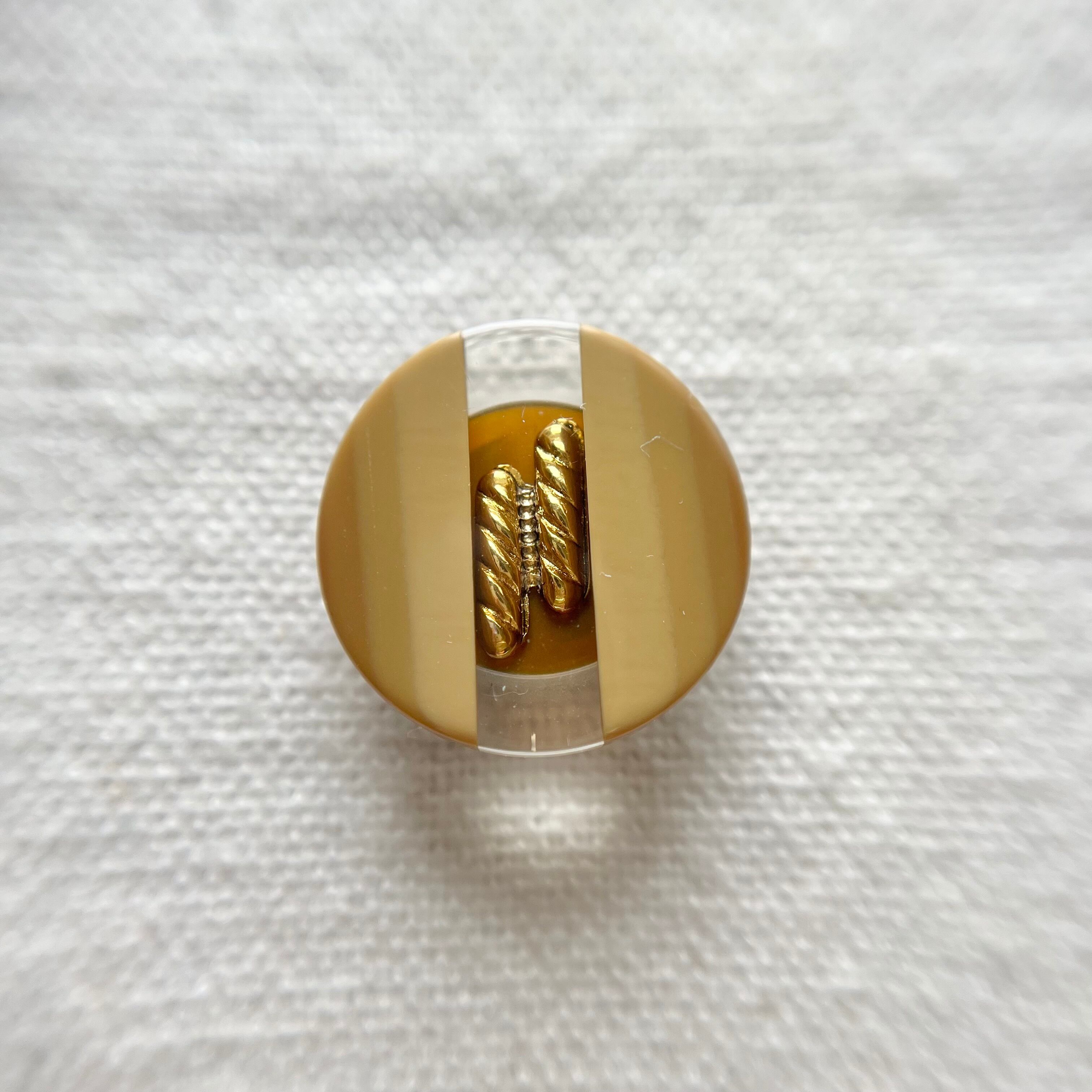 ゴールド2バー×マスタード 18㎜