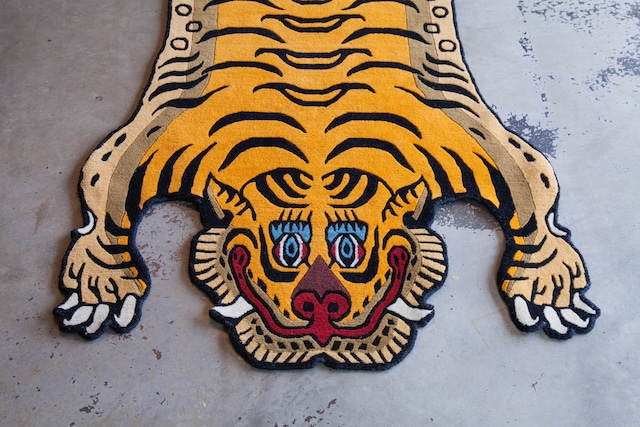 Tibetan Tiger Rug 《Lサイズ•ウール022》チベタンタイガーラグ
