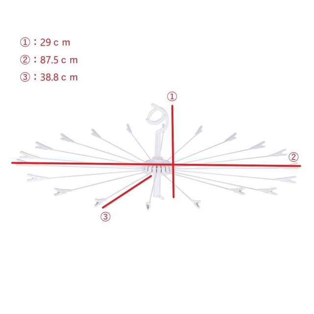 コーナンオリジナル LIFELEX パラソルハンガー ホワイト ＷＥＬ２１－２９６９
