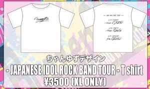 【Buzzer01&.】Buzzer01&. 1st ONE MAN TOUR -JAPANESE IDOL ROCK BAND TOUR-T shirt