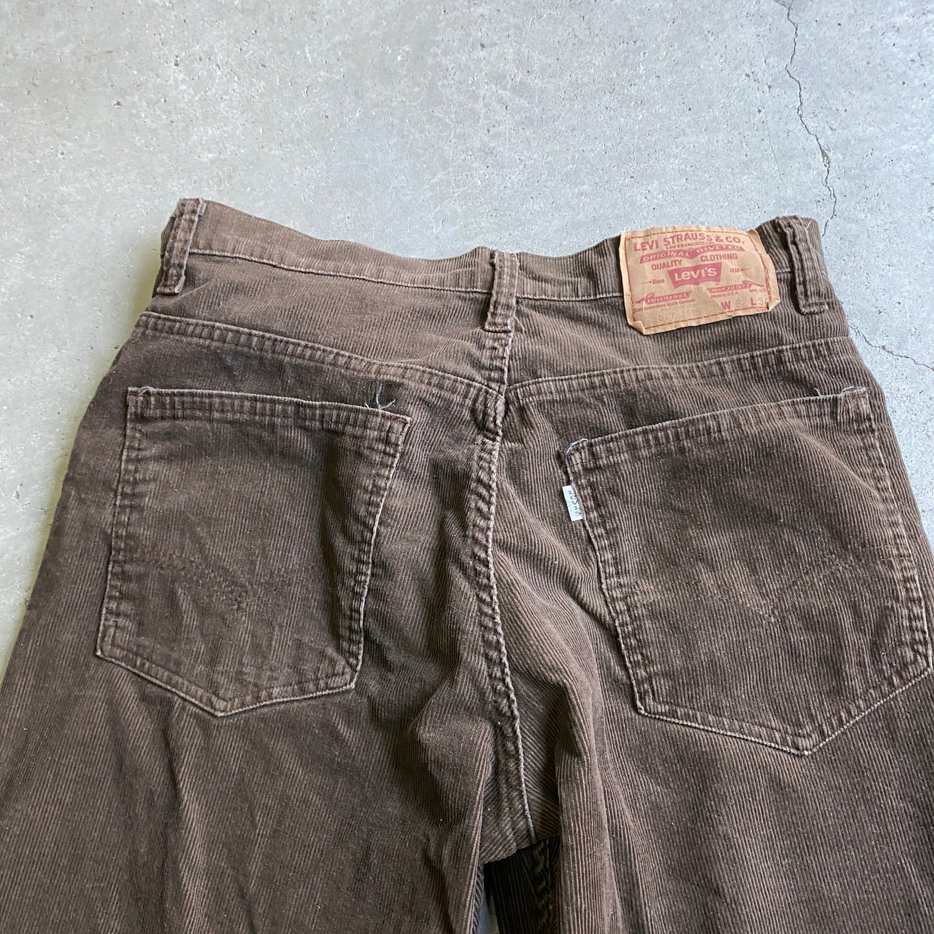 80年代 USA製 Levi's リーバイス 517-1529 コーデュロイパンツ フレア