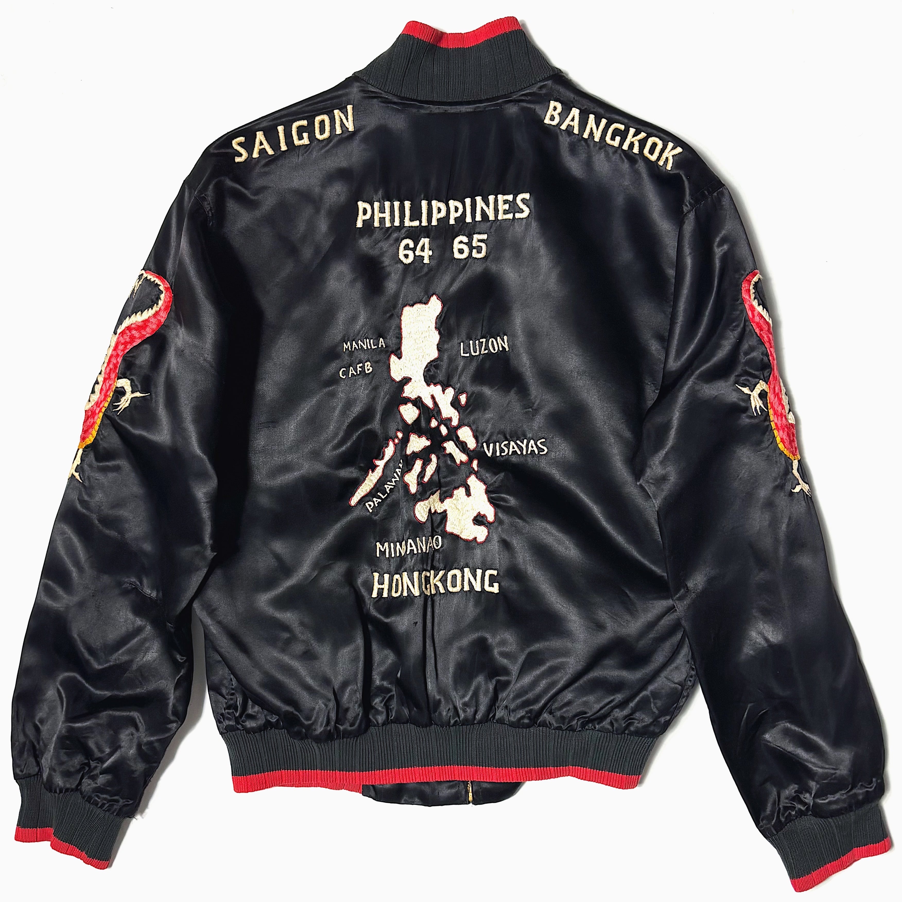 70's~80's “Timber King” U.S.AIR FORCE B-15 TYPE Flight Jacket