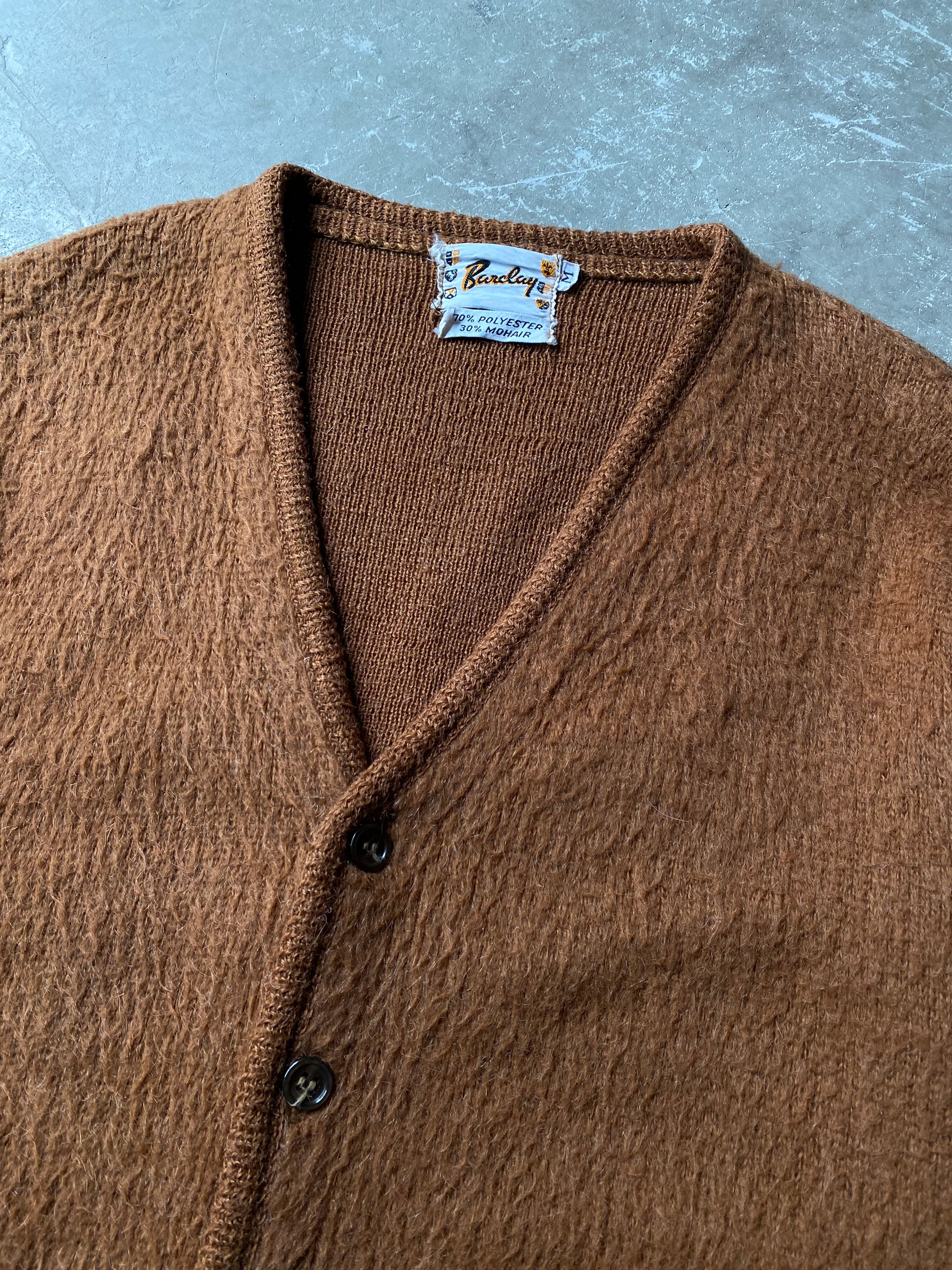 60s Barclays Mohair Cardigan / vintage ビンテージ ヴィンテージ