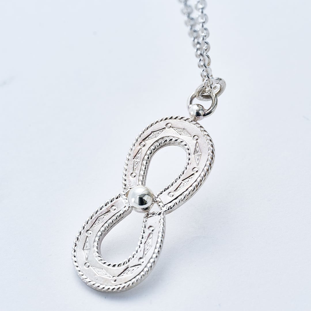 C-046 Spirit Horseshoe necklace (double) (70cm)