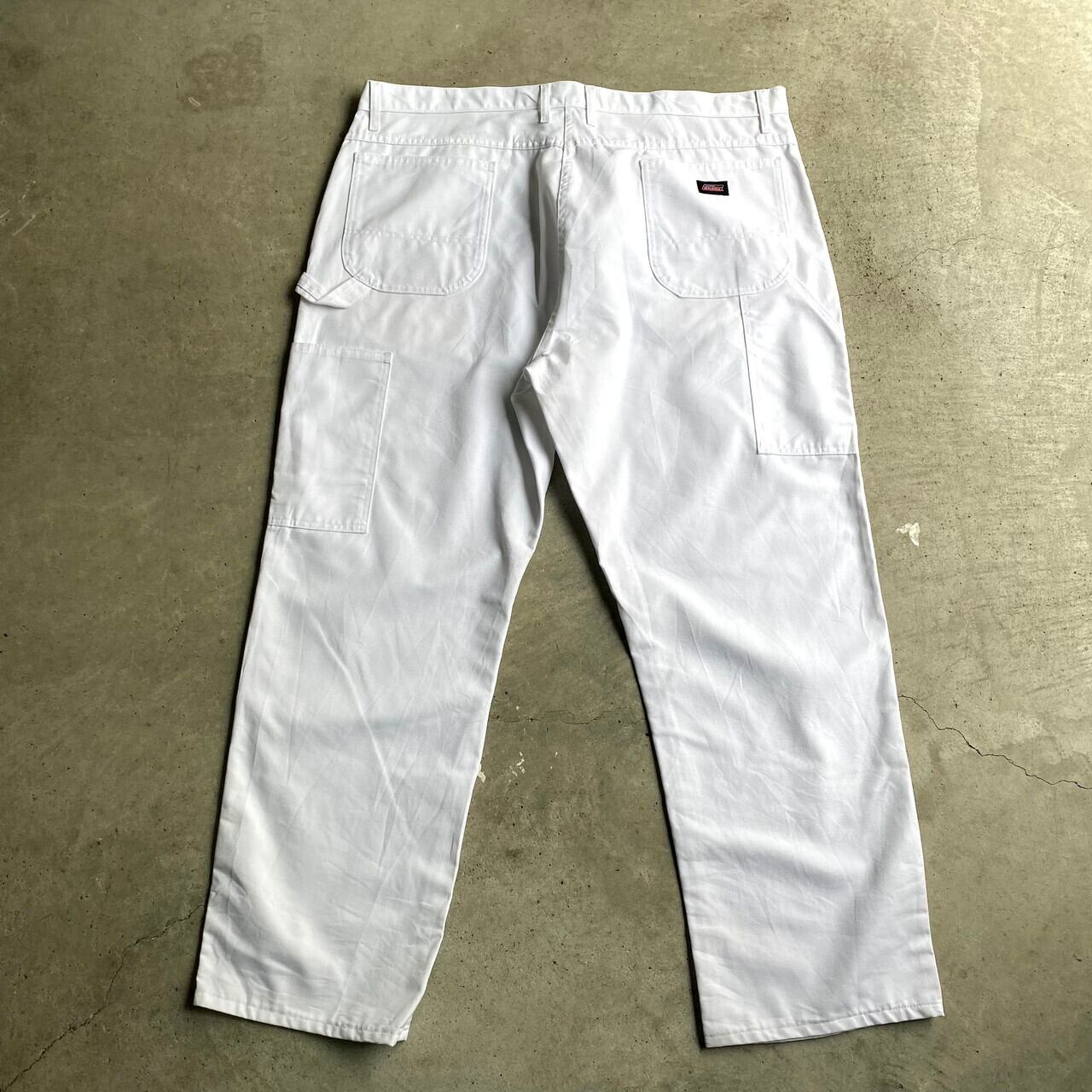 ビッグサイズ Dickies ディッキーズ ホワイト ペインター ワークパンツ