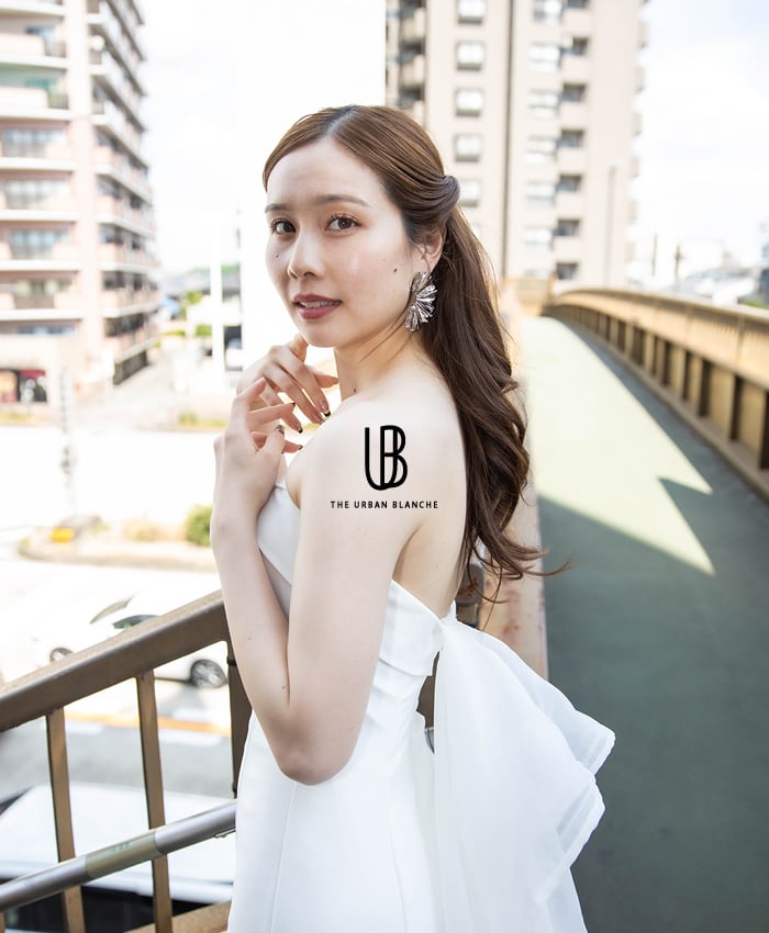 NEW】【THE URBAN BLANCHE ORIGINAL 】 2WAY ウェディングドレス NEW】【THE URBAN BLANCHE ORIGINAL 】 2WAY ウェディングドレス