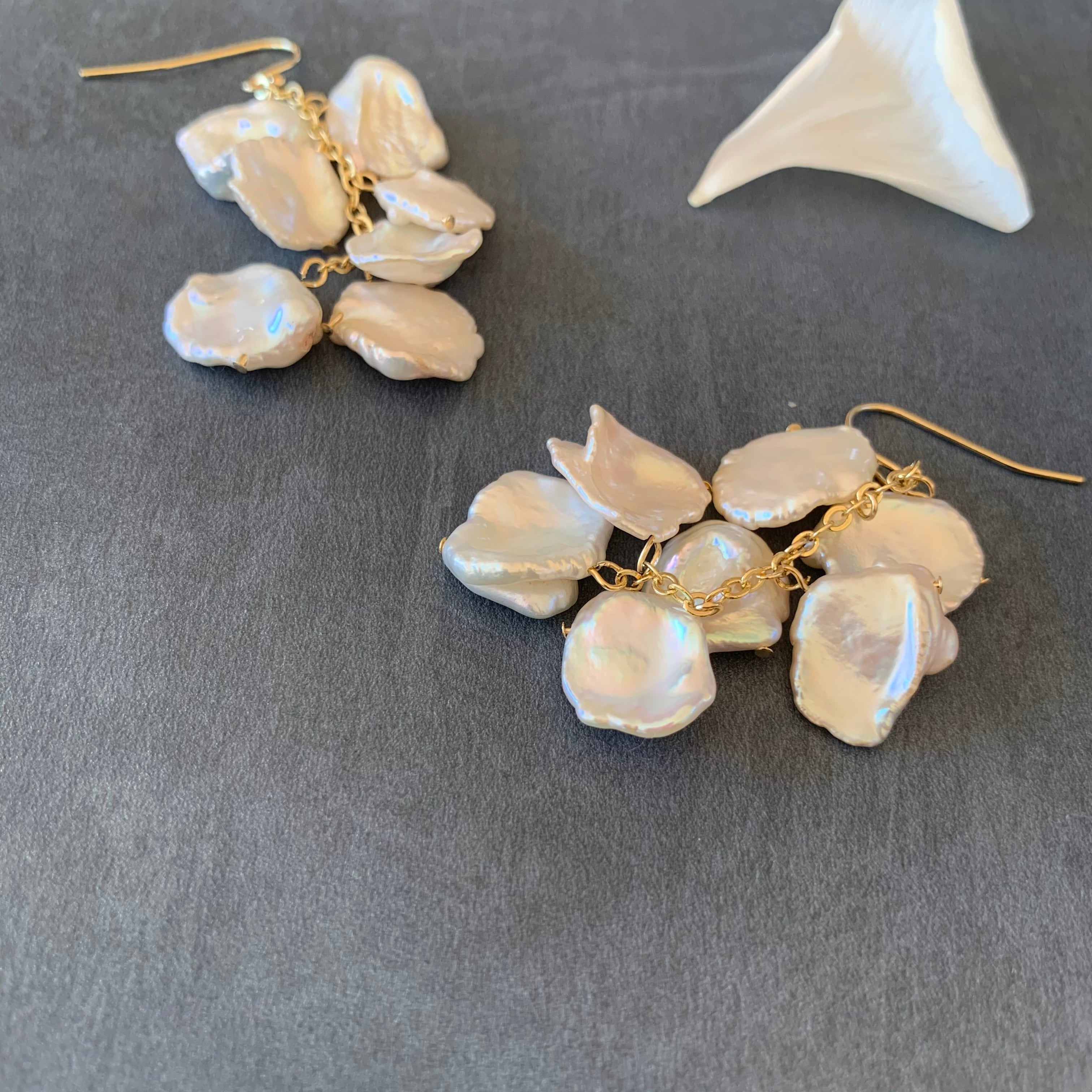 Marisケシパールピアス | Maris Online shop