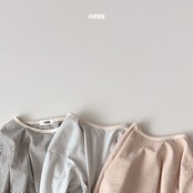 ONU 26/SS Striped Color-Block Rib-Trim T-Shirt