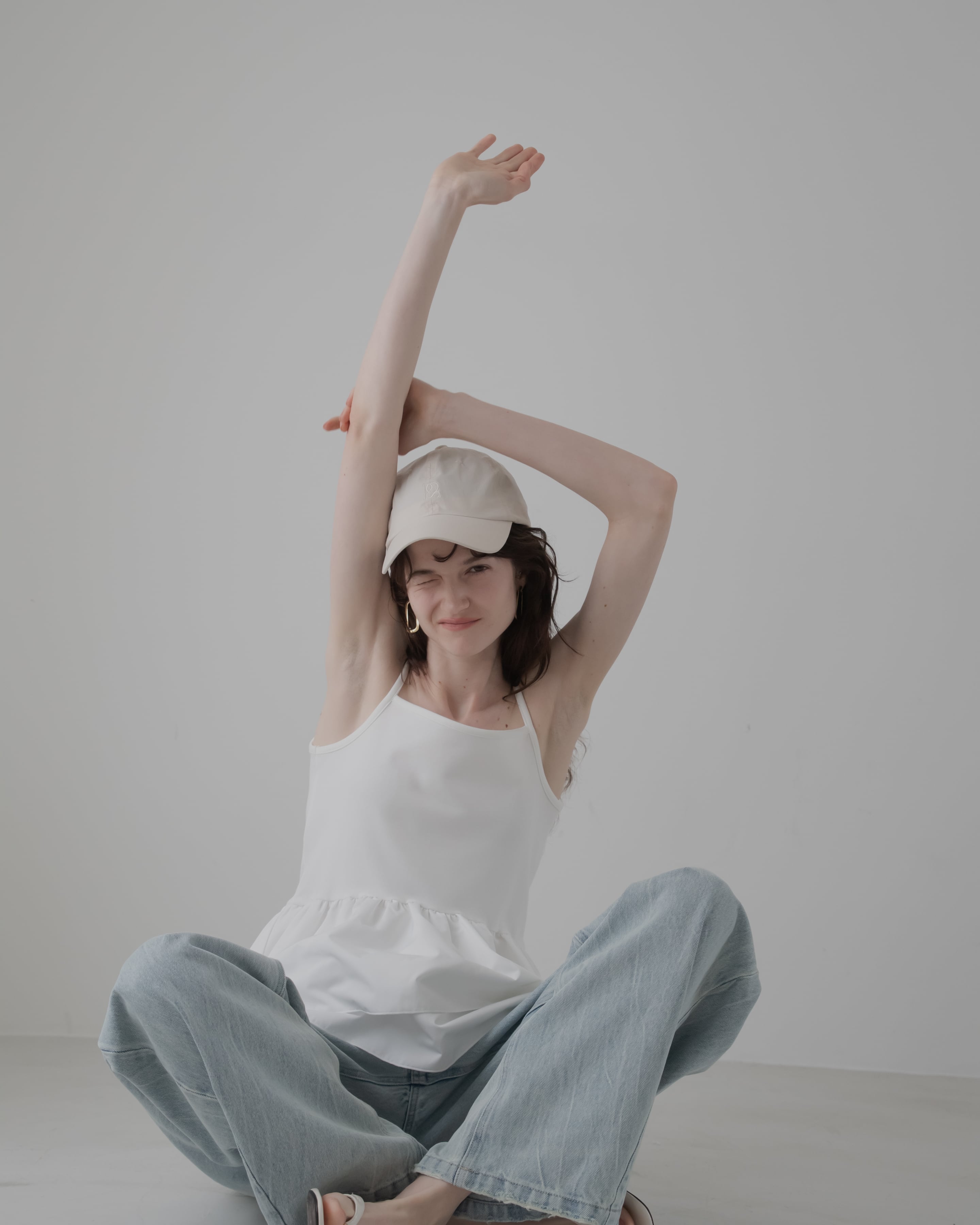 volume peplum cami【通常商品】3〜5日営業日 | pois