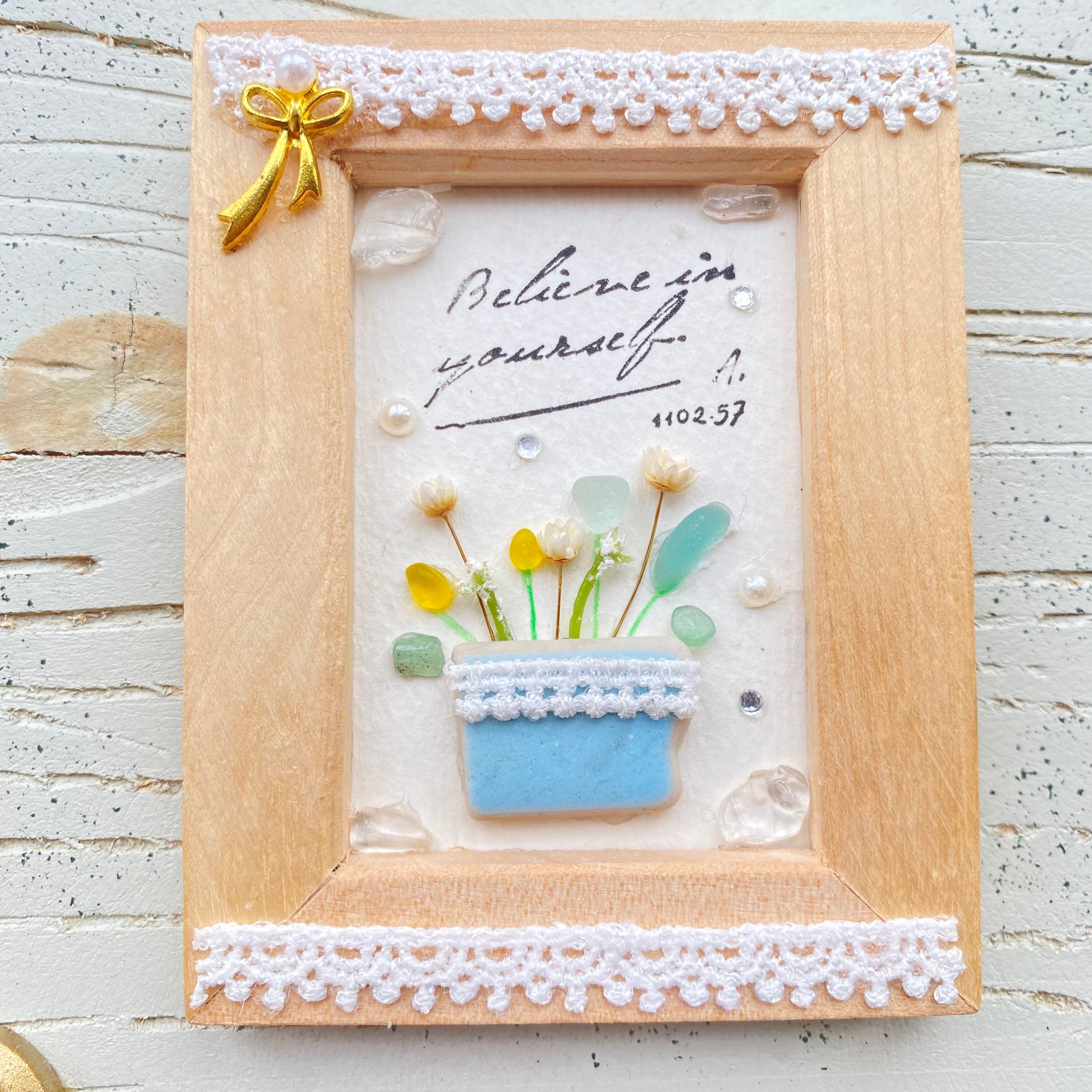 【ミニ作品】"癒しのお花たち"