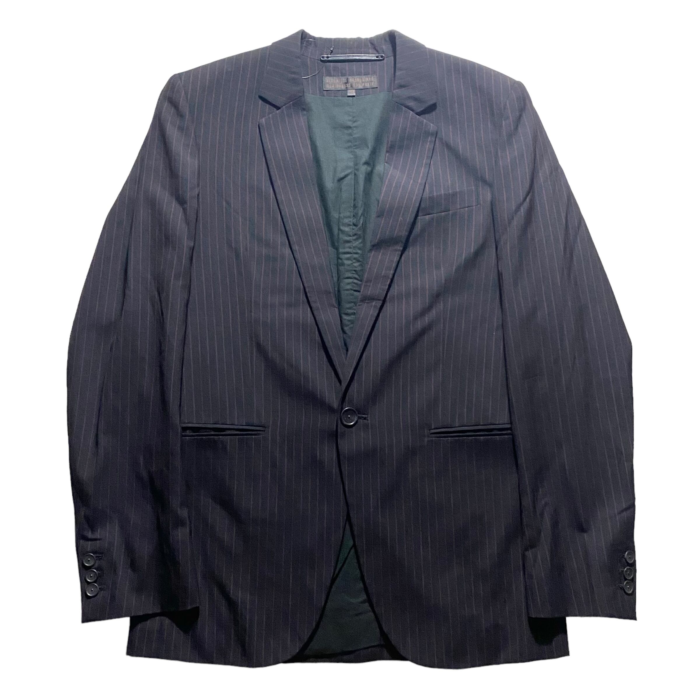 VERONIQUE BRANQUINHO red stripe single suits set-up | NOIR VERONIQUE BRANQUINHO red stripe single suits set-up | NOIR